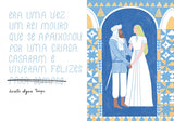 A Rainha do Norte, miolo do livro infantil em portugues de Joana Estrela