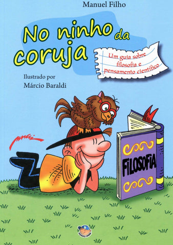 livro juvenil escrito em portugues, de Manuel Filho, No Ninho da Curuja, Editora Mundo Mirim